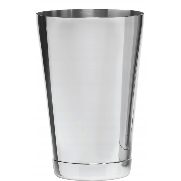 Shaker BarEq Bostonski, 0.53l, inox, negru