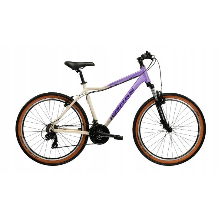 Bicicleta Kross Lea X100 violet argintiu