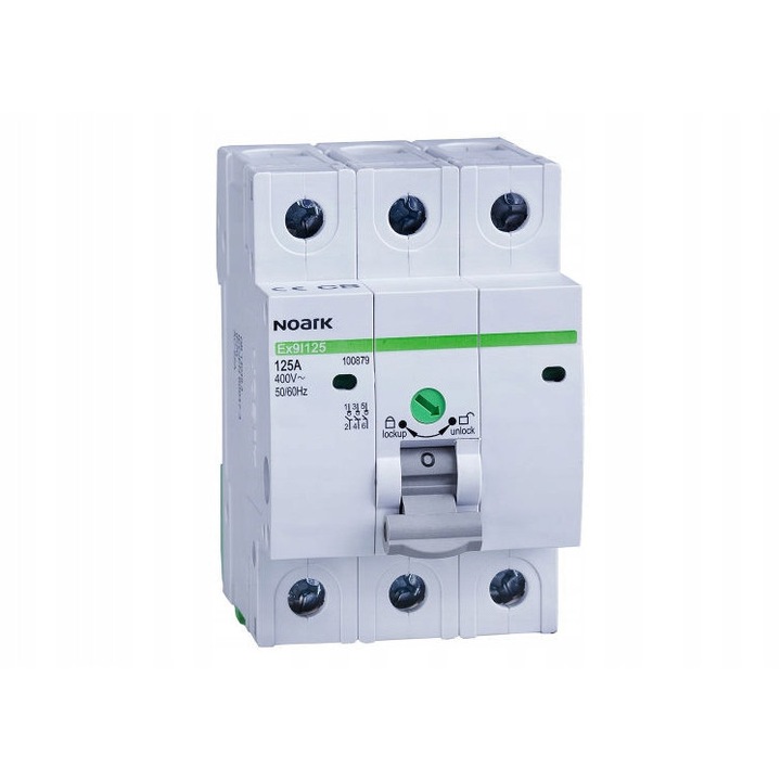 Comutator izolare modular 3 poli Noark 25A 54x89x80mm