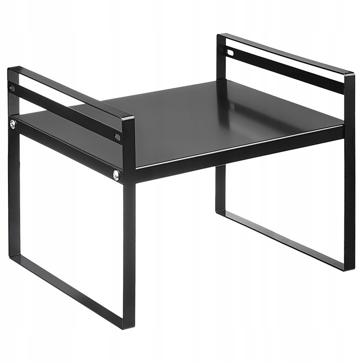 Raft metalic, suport bucatarie, 30x26.5x24cm, alb