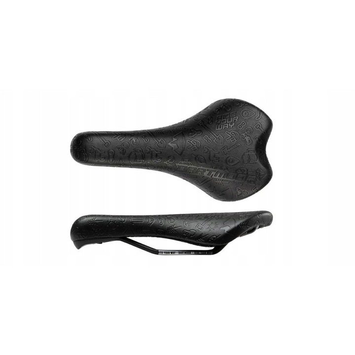 Sa bicicleta Dartmoor Trail v.2 negru eko-piele 260x129mm