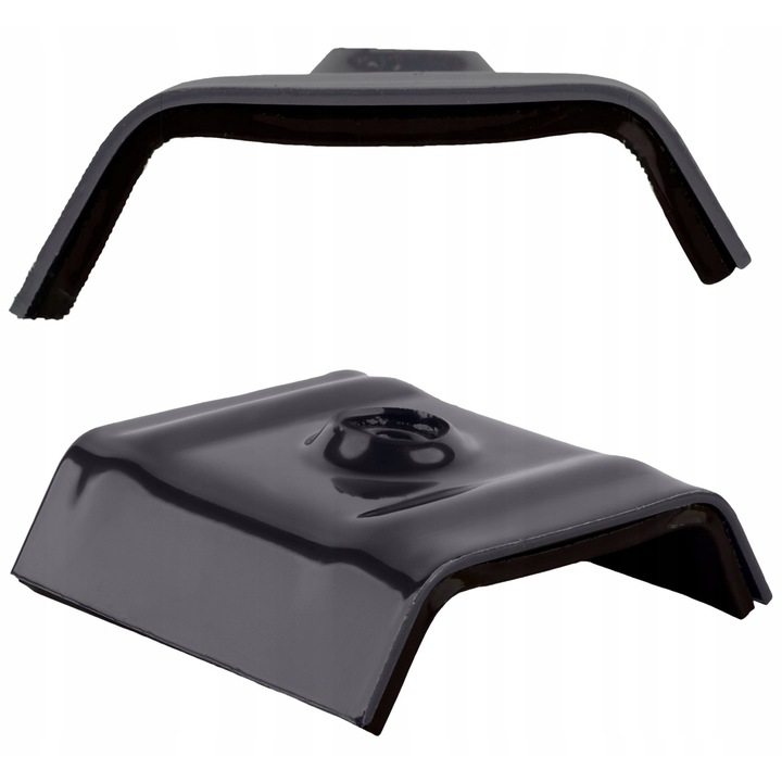 Set 100 bucati podkladki aluminiu EPDM 26mm antracit 7016 pentru placi stratificate