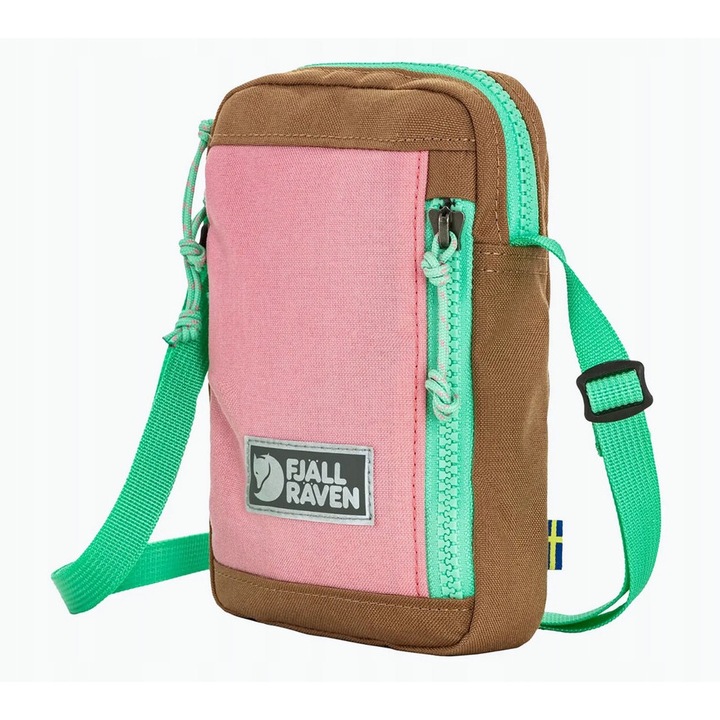 Borseta sport Fjallraven Vardag Pocket mica, roz khaki, mica
