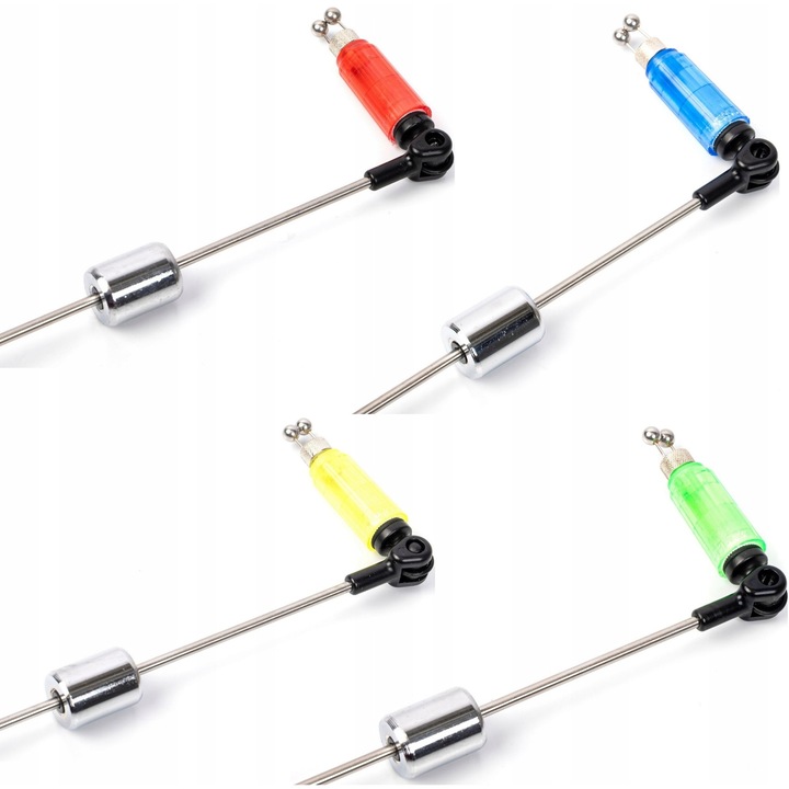Set 4 semnalizatoare electronice Neco, reglabil, negru