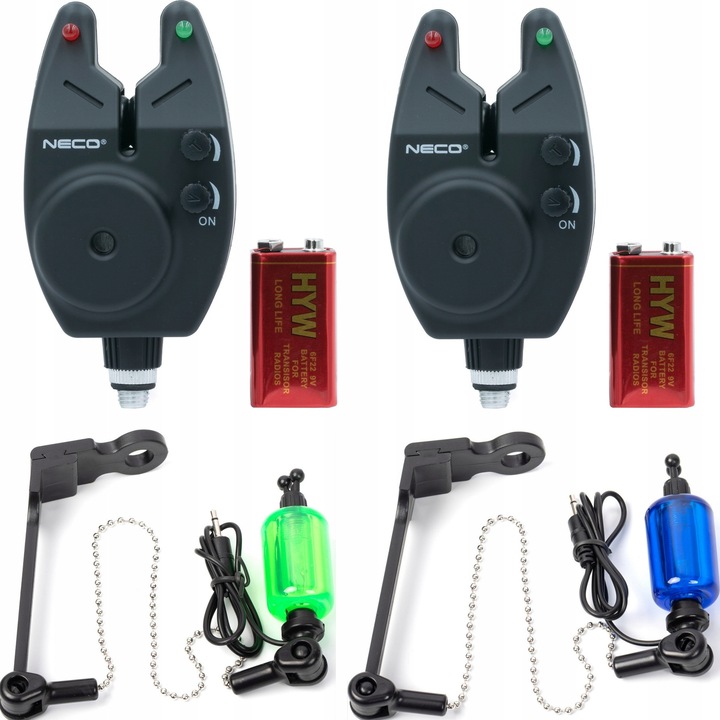 Set semnalizatoare electronice Neco Pro X si hangere, 9V, negru