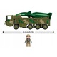 Set constructie Sluban Army DF-17S, 216 piese, verde militar, 1:55