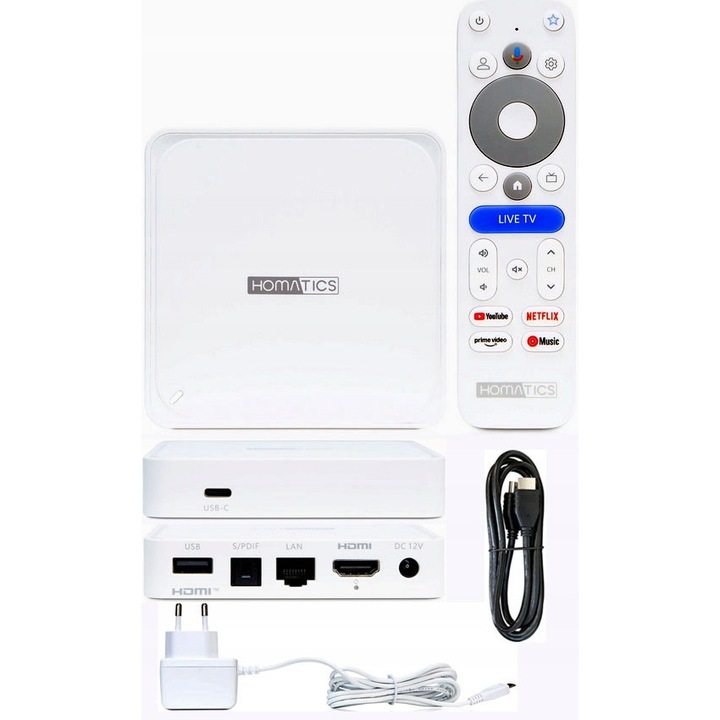 Mediaplayer Homatics Box 4K Ultra HD 32GB WiFi
