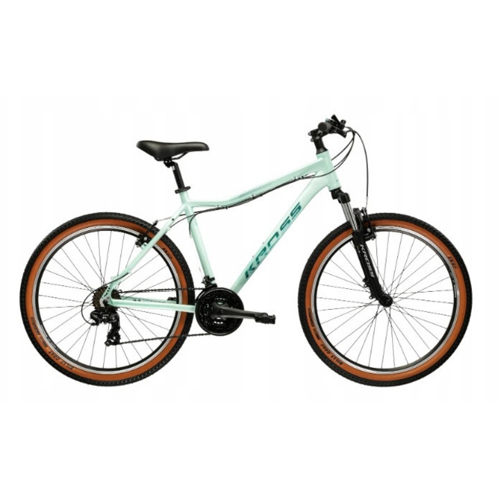 Bicicleta Kross Lea X100 mat verde 2024