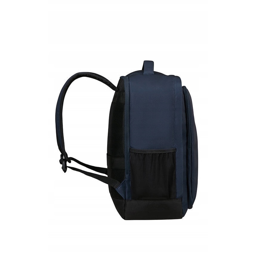 Rucsac American Tourister Take2Cabin, 26.5L, albastru inchis, 40x30x20cm