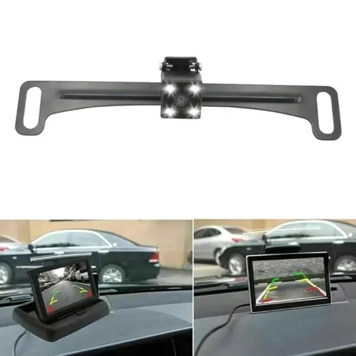 Suport metalic camera marsarier auto 19.7x3.5cm rezistent la apa