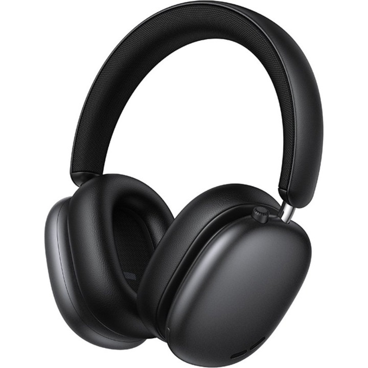 Casti wireless Hoco W63 Triunfo, ANC, Bluetooth 5.4, negru, 186x77x199mm