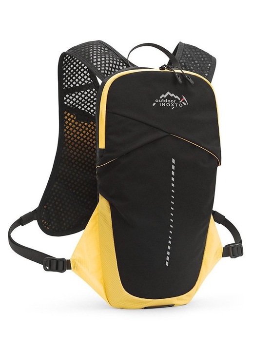 Rucsac sport 5L, galben, material nylon-spandex, 68x140cm