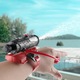 Pistol cu apa 2in1, bratara web rosu, 25x20x6cm