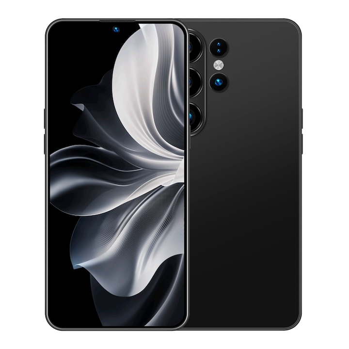 Smartphone 4G 6.56 inch 3GB RAM 16GB ROM Dual SIM Negru, Potrivita pentru incepatori
