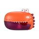 Dinoszaurusz buborékfújó fürdőjáték K0403-emagCJ-17845, 12 dallammal, 250 ml-es tartállyal, rögzítő tapadókorongokkal, 2xAA elemmel működik, ABS műanyag, zöld