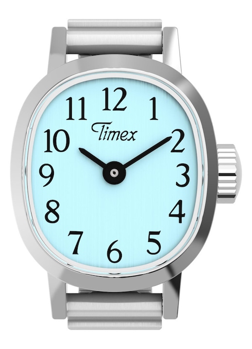 Ceas dama Timex TW2Y77200 elegant albastru argintiu 16x7mm
