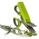 Foarfeci bucatarie, inox, 5 lame, 19.5x8x2cm