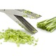 Foarfeci bucatarie, inox, 5 lame, 19.5x8x2cm