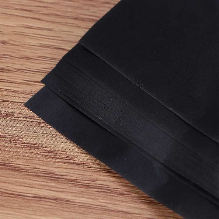 Hartie transfer carbon, 25 foi, negru, 33x23x0.1cm