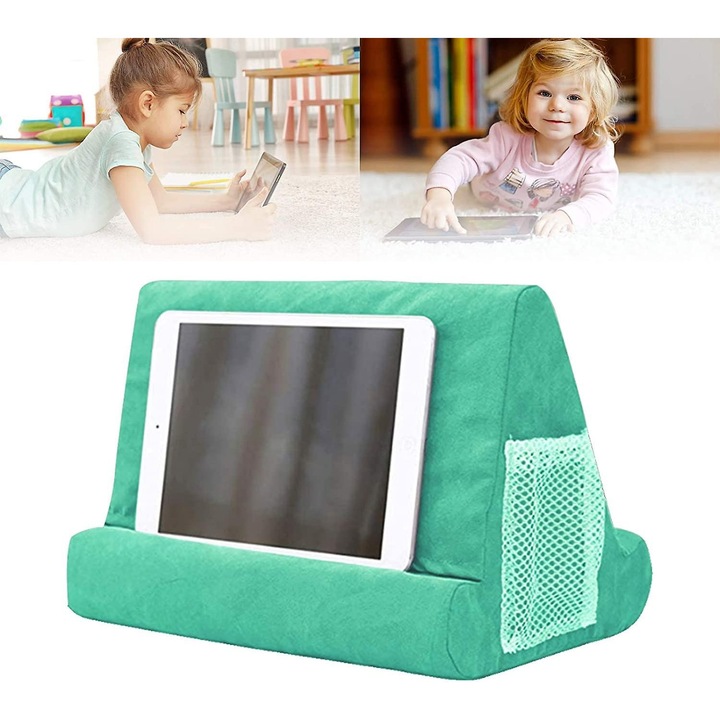 Suport perna pentru tableta, 3 unghiuri, portabil, multicolor
