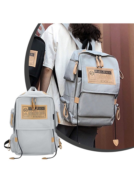 Rucsac drumetie unisex, capacitate mare, multicolor, 44x28x14cm