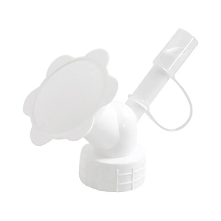 Duza pulverizator 2 in 1 pentru sticle, plastic, alb, 2.8cm