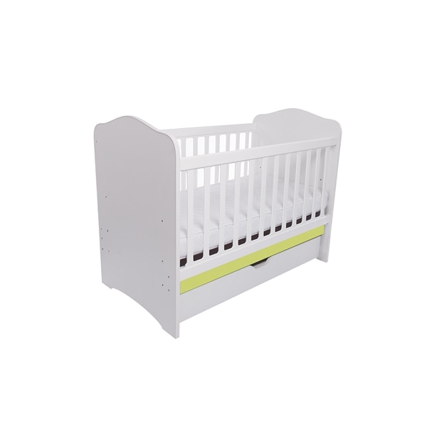 Patut eurogloria como cu sertar - alb cu verde