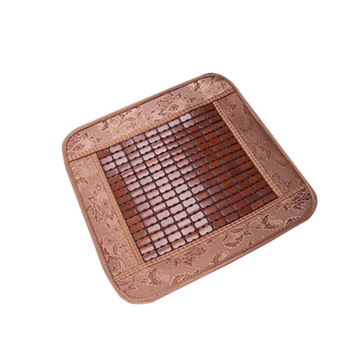 Perna scaun YANYXR, material sintetic, antiderapant, maro, 45x45cm