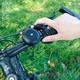 Sonerie bicicleta neagra 60x55mm set