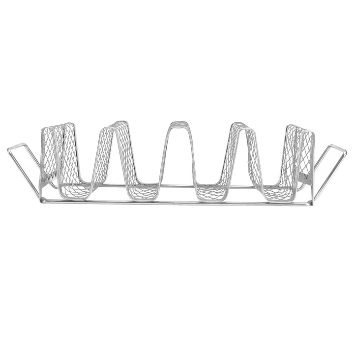 Suport taco YANYXR din otel inoxidabil, argintiu, 35.3x12.2x7.9cm