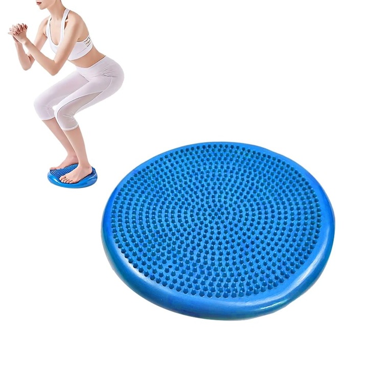 Saltea antrenament yoga albastru stabilitate echilibru