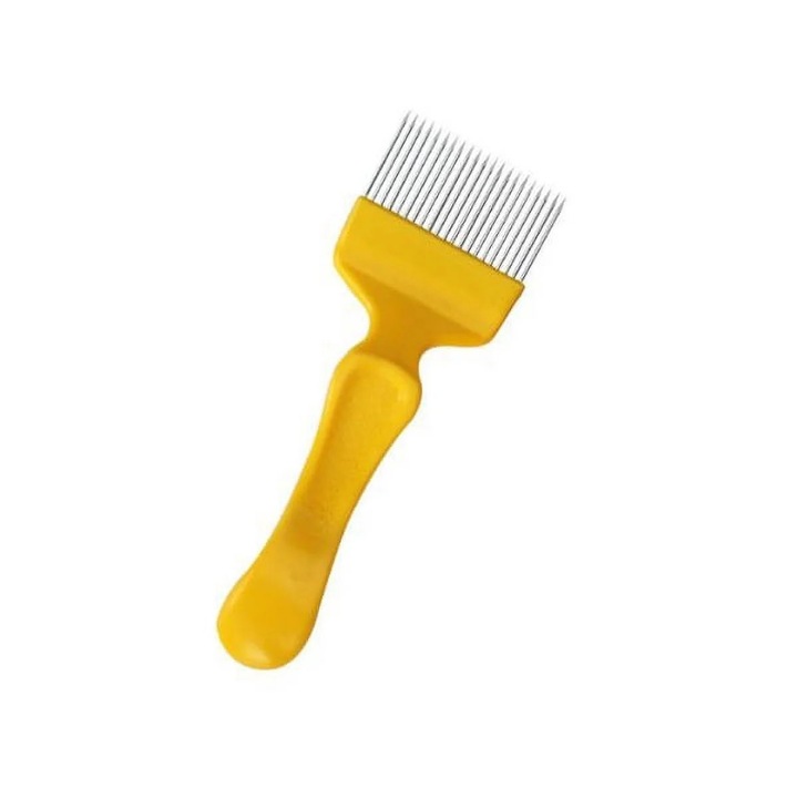 Furca apicola YANYXR plastic inox 20cm multicolor