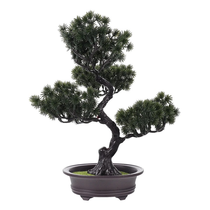 Planta artificiala YANYXR, verde, 30x29x13.5cm, decor interior