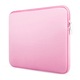 Husa laptop neopren cu spuma k0441-0714-QHeamg168351, compatibil MacBook Air/Pro 11/13/15 inch, roz