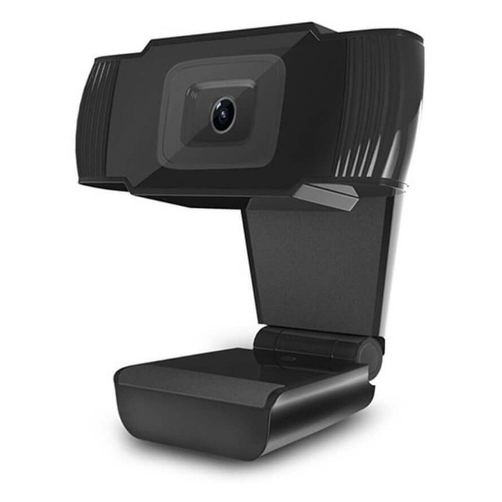 Уеб камера 5MP с два микрофона, черна
