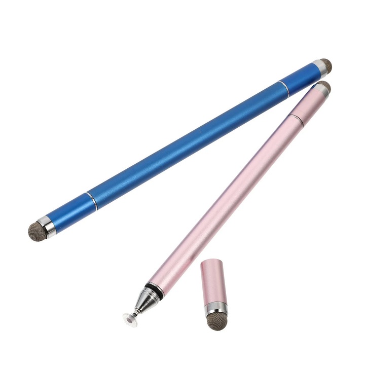 Set 2 stylus capacitiv YANYXR albastru 17.2x1cm