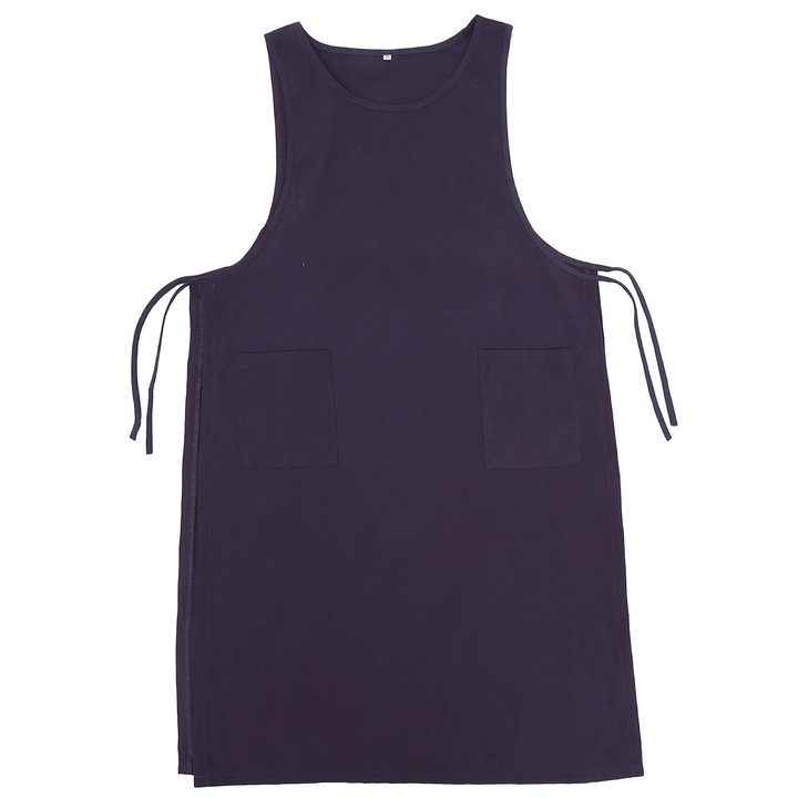 Sort de bucatarie YANYXR bumbac gri inchis 93x54cm fara maneci
