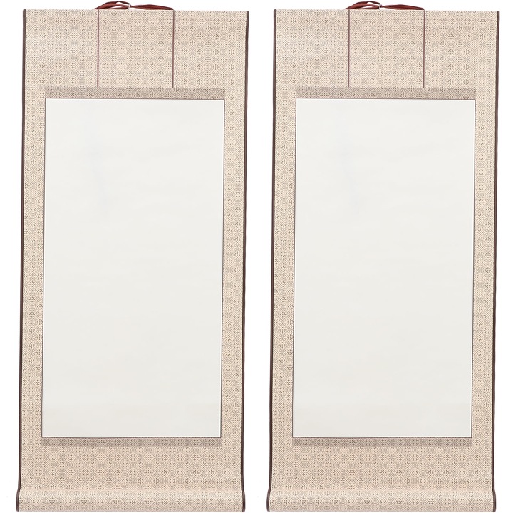 Set 2 coli hartie pentru pictura YANYXR 70x30x0.1cm alb