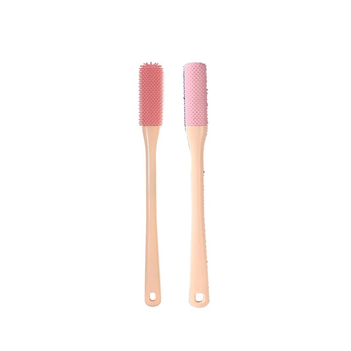 YANYXR ujjköz tisztító kefe, 4 darabos készlet, rózsaszín, 15.7"