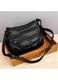Geanta dama YANYXR 2023 piele negru 23x17x12cm capacitate mare