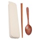 Set tacamuri lemn YANYXR, lingura, betisoare, cutie, multicolor, 24.5x6x3cm