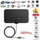 Antena TV digitala 4K HD 200 mile negru 174x240x862MHz
