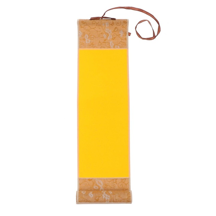 Sul de hartie pentru caligrafie si pictura, 38x10x2.5cm, alb