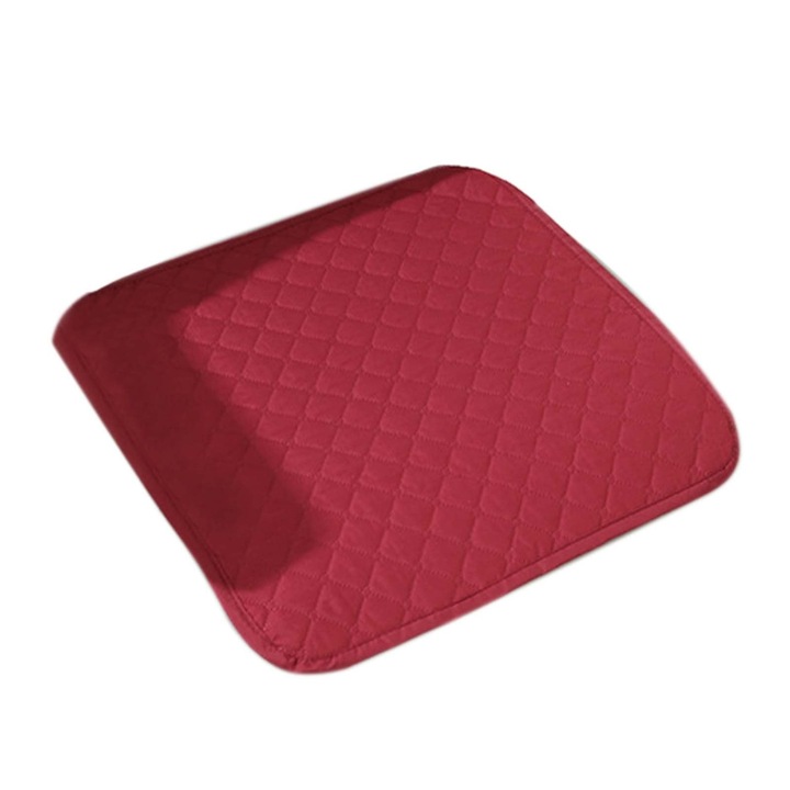 Perna patrata pentru scaun, 45x45cm, gri, rezistenta la apa si antiderapanta