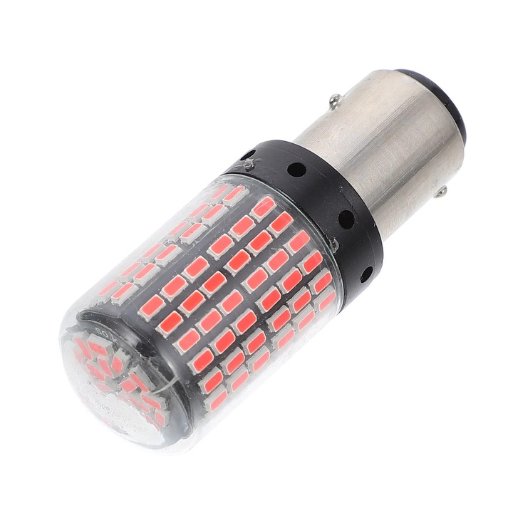 YANYXR piros LED autó izzó 5.5x2x2cm 21W 12-24V
