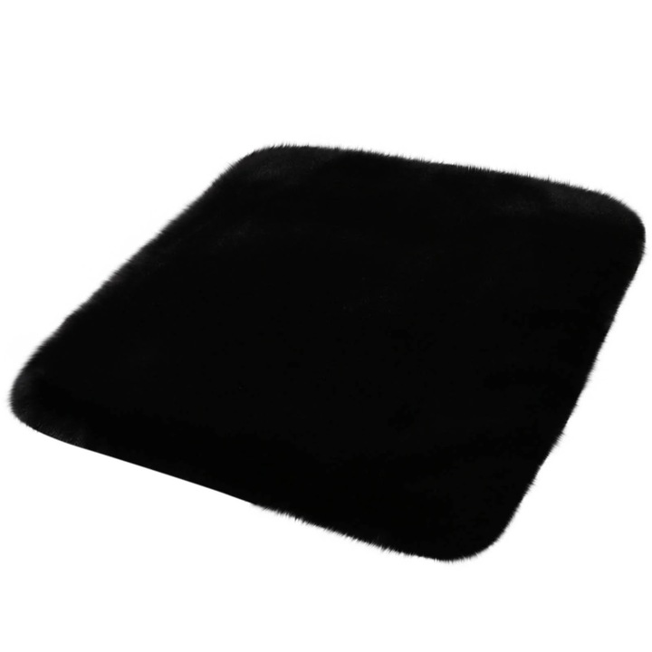 Perna auto YANYXR, plus, calduroasa, negru, 45x45cm