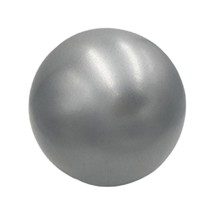 Minge mini pentru exercitii Pilates yoga fitness, PVC moale, albastru, 15x15cm