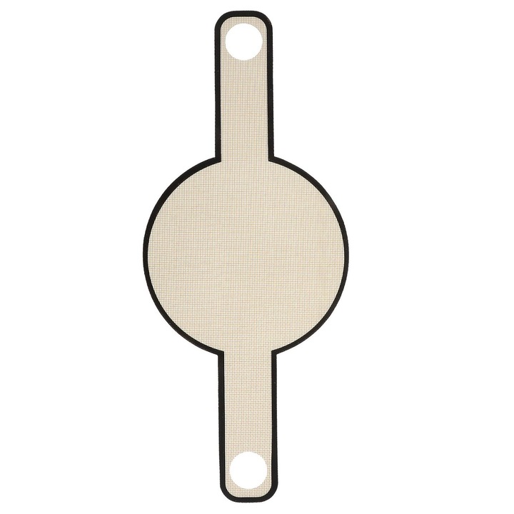 Covoras de copt, 52x20x0.1cm, fibra de sticla, maro, cu manere lungi