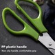 Foarfeca pentru oua, inox si plastic, verde, 14x6.5x6 cm