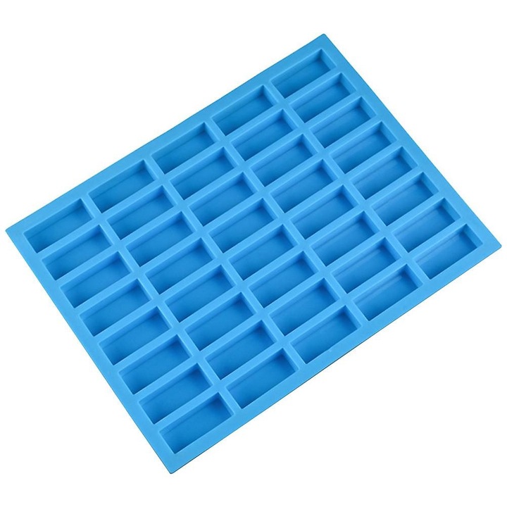 Tava silicon patrata pentru copt 29.5x22.1x1.2cm multicolor